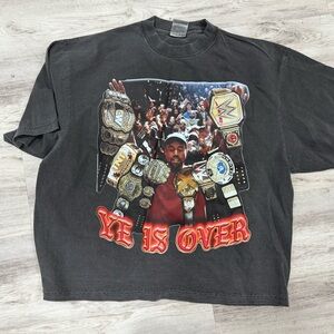 Oversized Medium Is Over Championship Belt tee